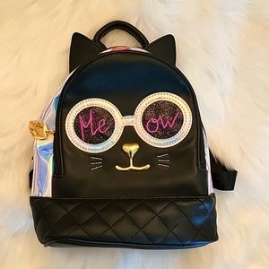 Betsey Johnson kitty backpack